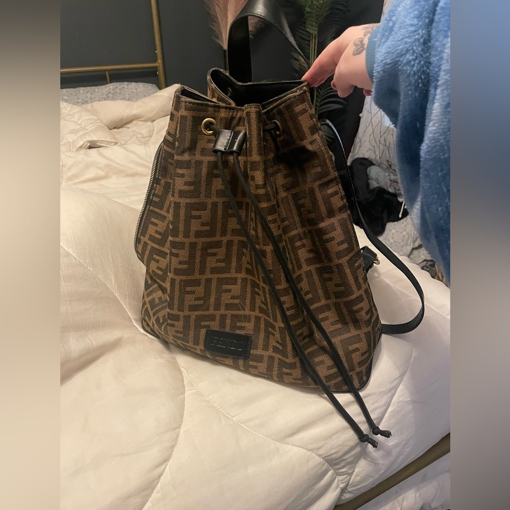 Fendi Drawstring Backpack